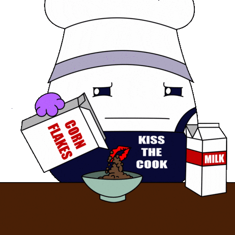 Corn Flakes Breakfast Sticker by Magic Eden