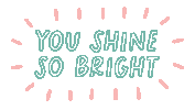 Shine Blurt Sticker by blurtitout
