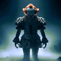hardcreates ai terror pennywise ai animation GIF