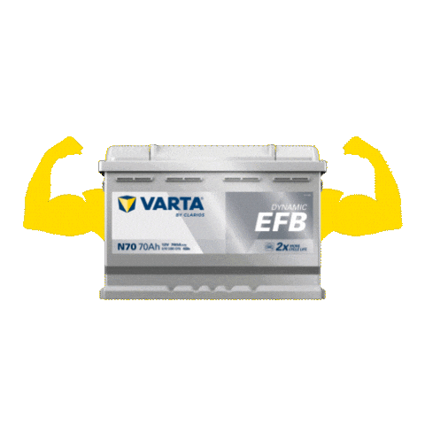 Power Swag Sticker by VARTA Automotive