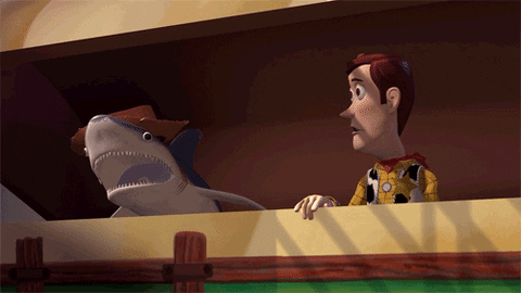 toy story shark GIF