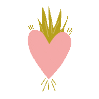 AudeHerrard coeur exvoto audeherrard coeursacre Sticker