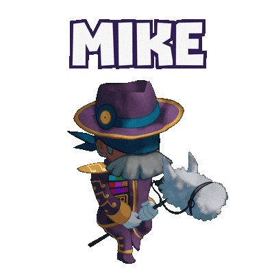 Mike Sticker by KONAMI