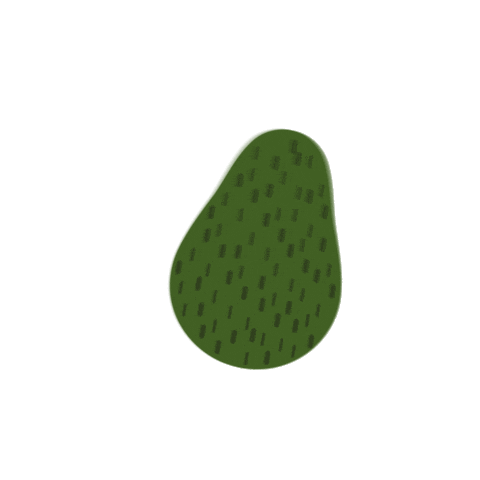Avocado Itsmybase Sticker by Base