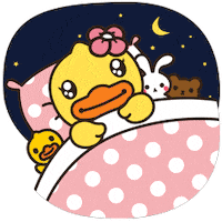 Sleepy Good Night GIF by B.Duck