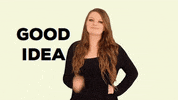 Use Your Head Yes GIF by Ryn Dean