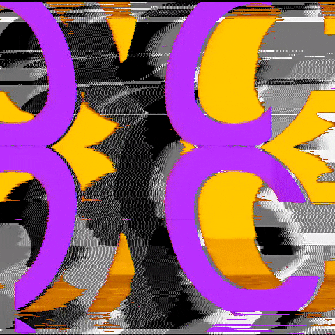 Glitch Alphabet GIF by #BASILIO