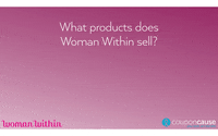Faq Woman Within GIF by Coupon Cause
