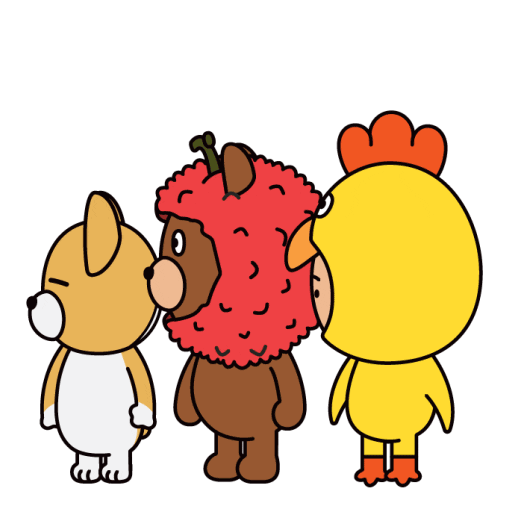 Korea Lol Sticker by LYCHEE AND FRINEDS