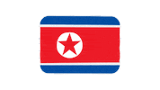emojivid emoji flag emojivid northkorea Sticker