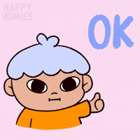 Joy Ok GIF by Happy Homies