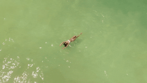 Girl Floating GIF by DEEPSYSTEM