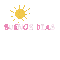 Bom Dia Pink Sticker by Club make up
