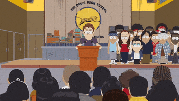 listening talking GIF by South Park 