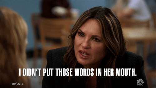 Olivia Benson Nbc GIF by Law & Order