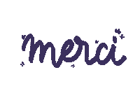 Thanks Merci Sticker