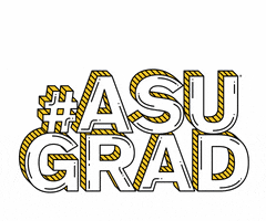 Sun Devils Graduation GIF by Arizona State University