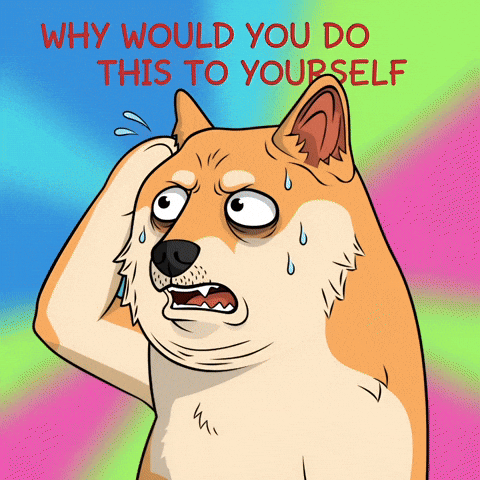 Sweating Shiba Inu GIF by Doge Pound