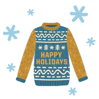 Sweater Weather Snow Sticker by Home Brew Agency