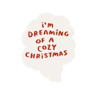 Happy White Christmas Sticker