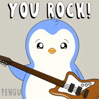 Queen You Rock GIF by Pudgy Penguins