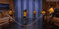 fallontonight fallon tonight jump rope double dutch GIF