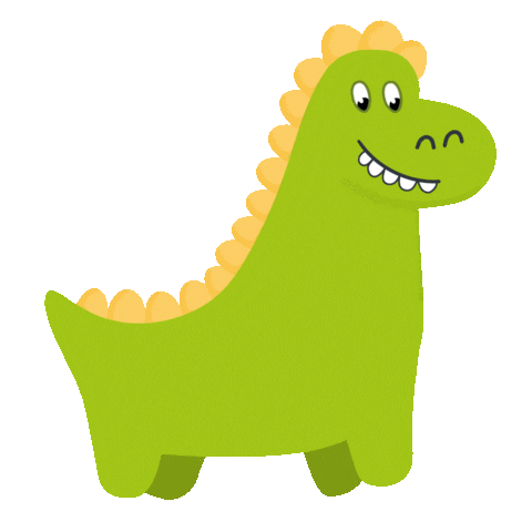 Dinosaur Dino Sticker by La Cabane d'Achille & Camille