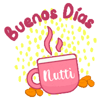 nuttico snack natural buenos dias desayuno Sticker