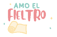 tinagus craft felt feltro fieltro Sticker
