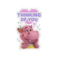 Thinking Of You Love Sticker