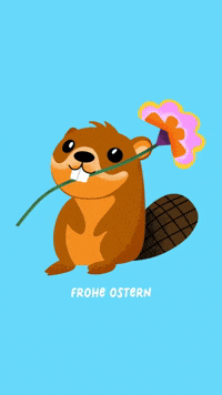 Easter Froheostern GIF by studioumi