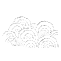 Illustration Hills Sticker by Storm Agency