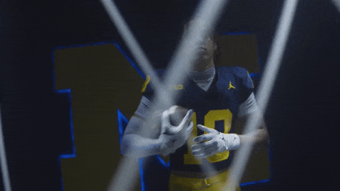 Go Blue Michigan Football GIF by Michigan Athletics