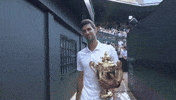 happy grand slam GIF by Wimbledon