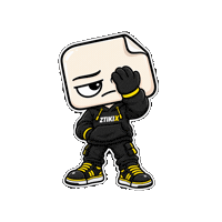 Awkward Disbelief Sticker by ZTIKIX