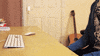 bang head on desk GIF