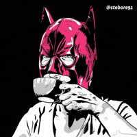 stebore91 coffee rainbow pride chill GIF