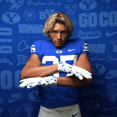 College Football Go Cougs GIF by BYU Cougars