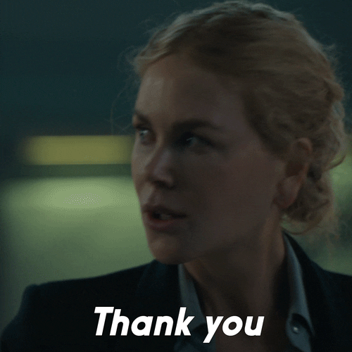 Nicole Kidman Thank You GIF by Paramount+