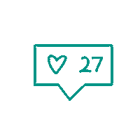 Social Media Love Sticker by HealthCorps