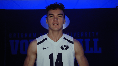 Gocougs Ncaavolleyball GIF by BYU Cougars