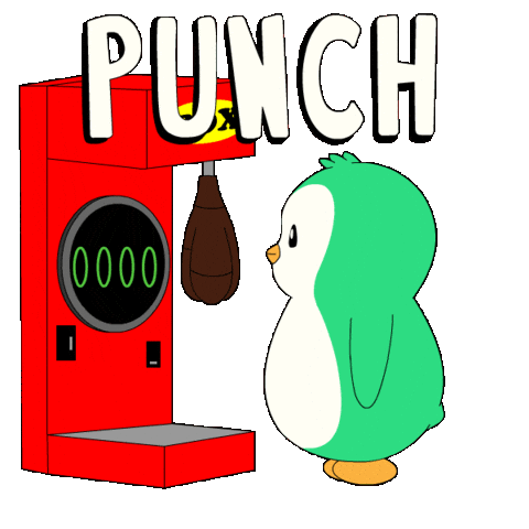 Penguin Ufc Sticker by Abster
