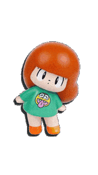 Figure Kurukuru Sticker