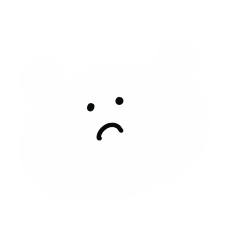 Sad Face Sticker