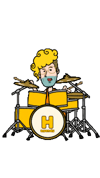 Drums Sticker by Sheryu39