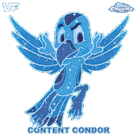 Content Flying Sticker by VeeFriends