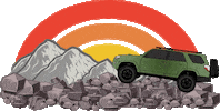 trail4r toyota offroad 4x4 overland Sticker