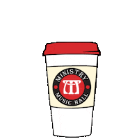 Cup Of Coffee Sticker by Ministry Music Hall