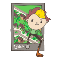 eddu edducity Sticker
