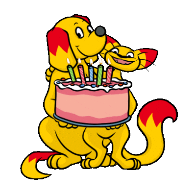 Happy Birthday Cake Sticker by Josera Ukraine